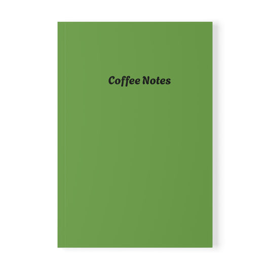 Coffee Notes | A5 Softcover Notebook by Yankee & Yonder